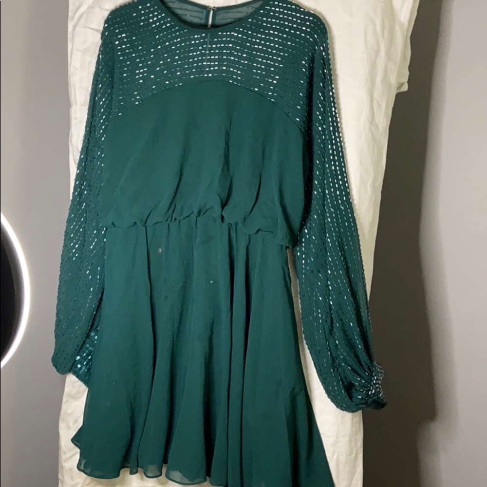 Green dress